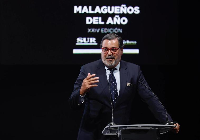 Premios SUR Malagueños del Año Daniel Hierrezuelo «Esto es un